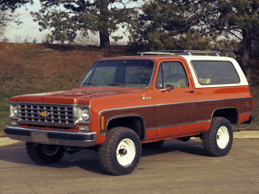 Chevrolet Blazer K5 (CC10514, CK10514) 2 поколение, джип/suv 3 дв. (08.1972 - 06.1976)